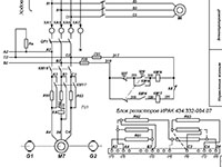 Кран МКГС-100(.1): схема электрическая принципиальная