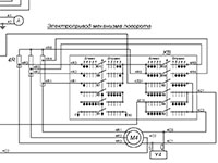 Кран СКГ-631: схема электрическая принципиальная