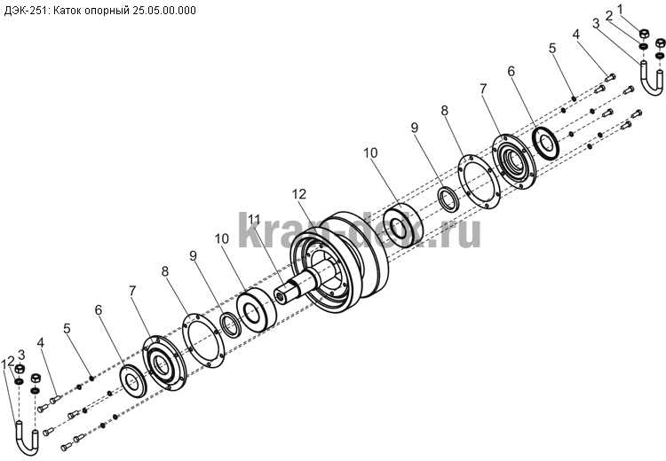 Продам катки опорные РДК-250, Киев